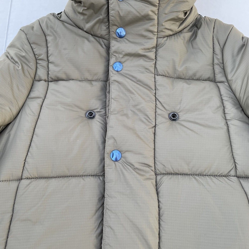 G-Star Khaki Hooded Puffer Coat - Picture 5 of 12
